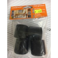 22 mm Leg tips 4pcs, A-320