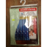 Fabric bathroom shower curtain A-502