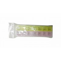 Plastic pill box, A-279