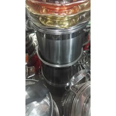 3 pcs s/s soup pot, A-274